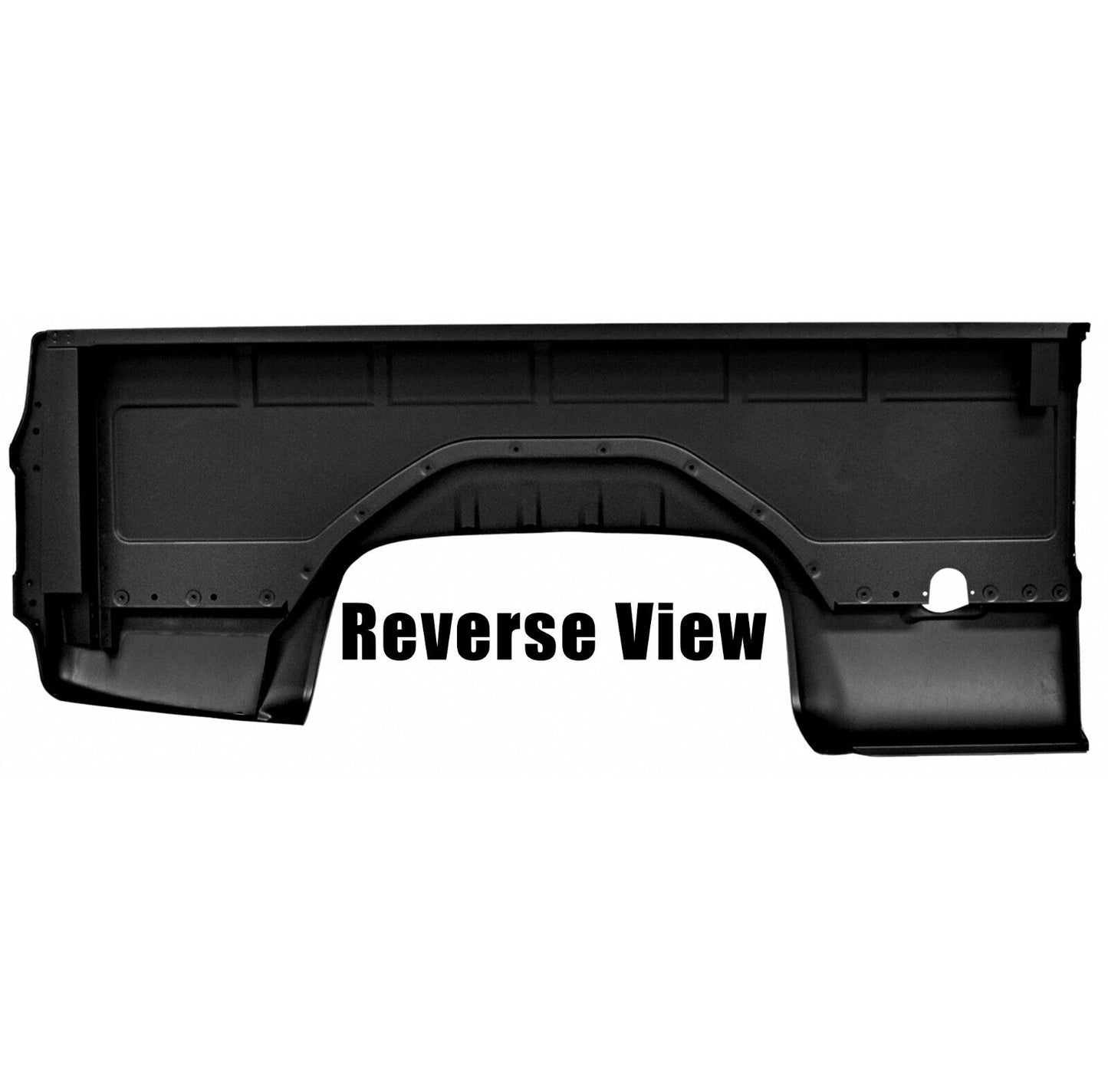 1981~1987 Chevy Pickup Truck Bedside Panel Right Side Short Bed Square Gas Hole