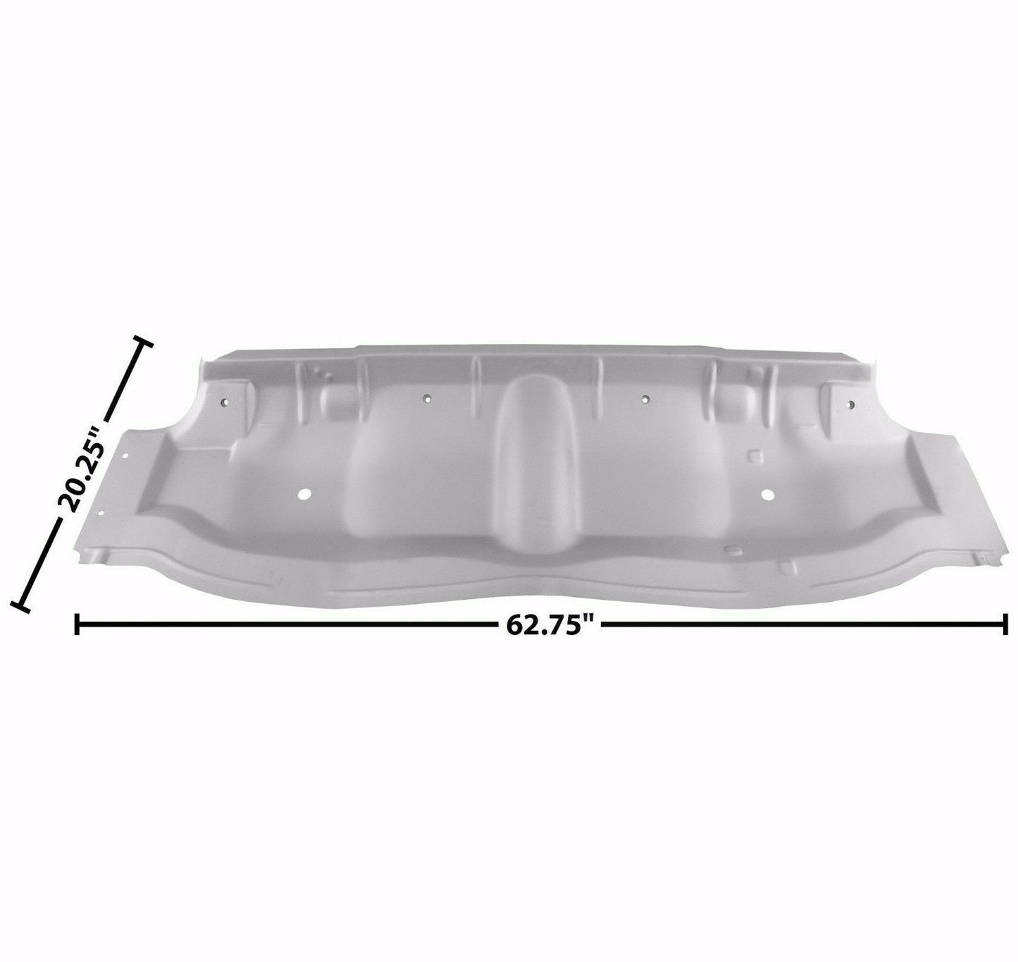 1965~1970 Chevy Impala Rear Seat Floor Pan Weld Through Primer Dynacorn