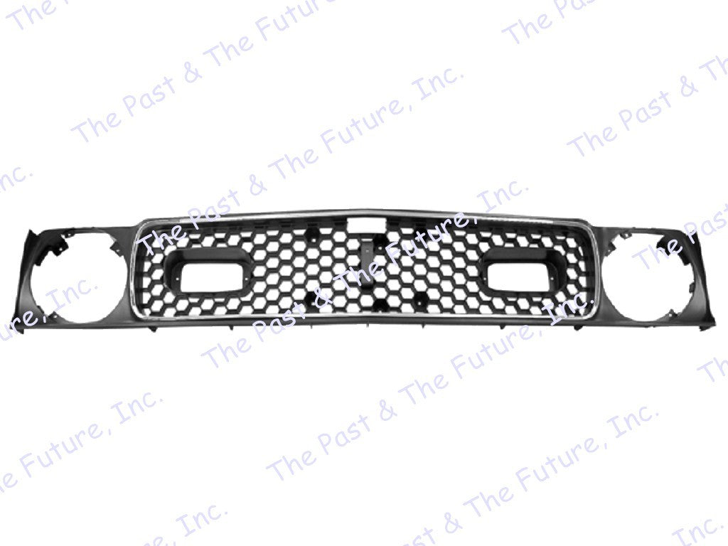 1971 1972 71 72 Mustang Grille Grill w/ Molding (Trim) - Mach 1 MSMG7172-4