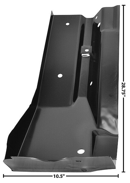 1967~1972 Chevy Pickup Truck Cab Floor Section Patch Panel Rear Left Side Dii