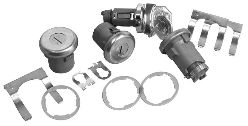 LOCK KIT = IGNITION, DOOR,TRUNK 1962-64 NOVA