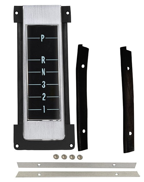 CONSOLE AUTO TRANS SHIFT INDICATOR 1968-70 CHEVELLE (GREEN DIGITS)