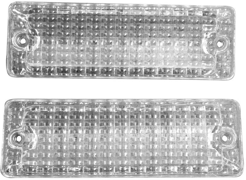 REAR BACK UP LAMP LENS 1969 CHEVROLET EL CAMINO PAIR
