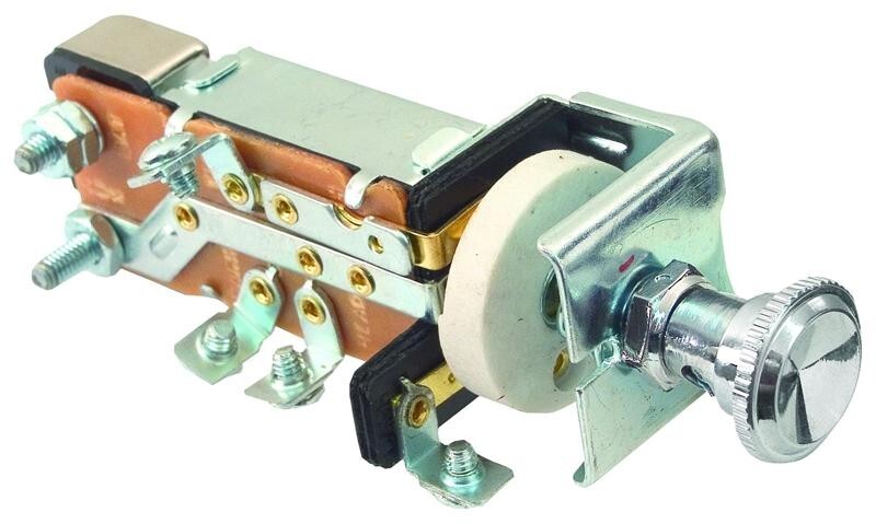 HEAD LAMP SWITCH 11947-59 12V 1947-59 CHEVROLET FULL SIZE/TRUCK/CORVETTE