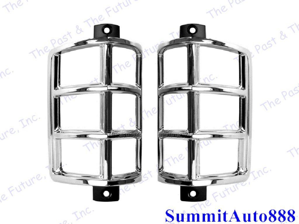1967 67 Chevy Impala Parking Park Lamp Light Bezel - Pair / 2 PCS IMCL67-1