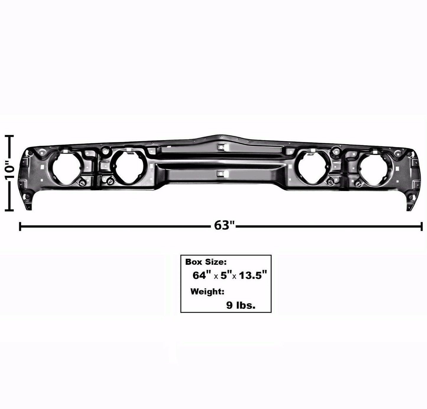 1979 1980 1981 Pontiac Trans Am Headlight Panel Backing Support