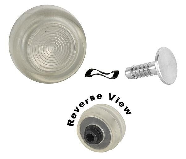 WINDOW CRANK KNOB 1968-70 CLEAR BRONCO.COUGAR.FAIRLANE.FALCON.FORD TRK MUSTANG R