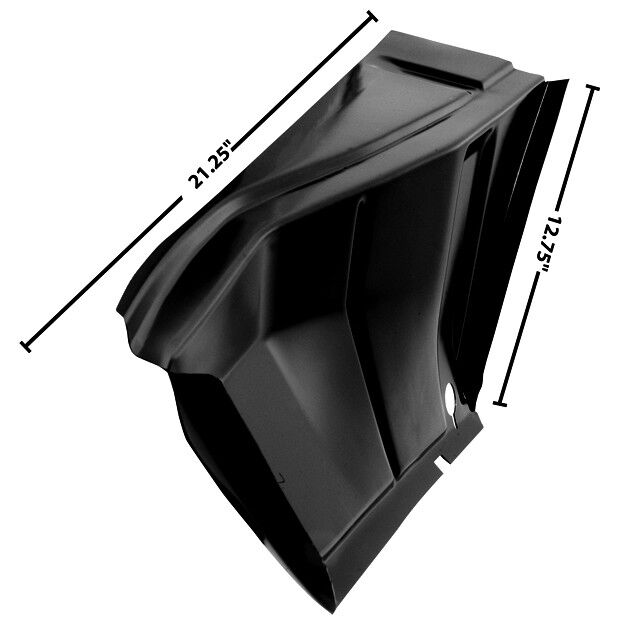 1967 1968 Camaro Trunk Floor Drop Off Filler Extension Panel Left EDP Coated Dii