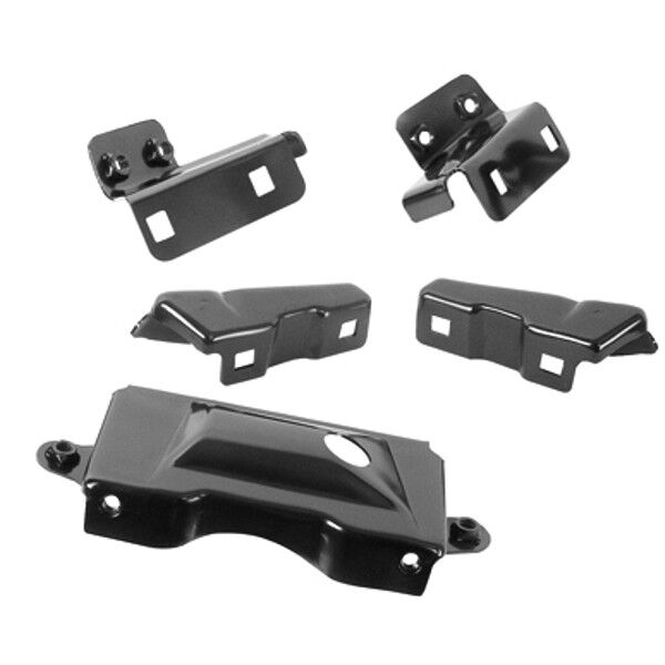 1969 Pontiac Firebird REAR Bumper Brackets 5 Pieces Set