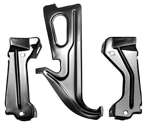 GRILLE SUPPORT BRACKETS 1970 CHEVELLE 3 PCS SET