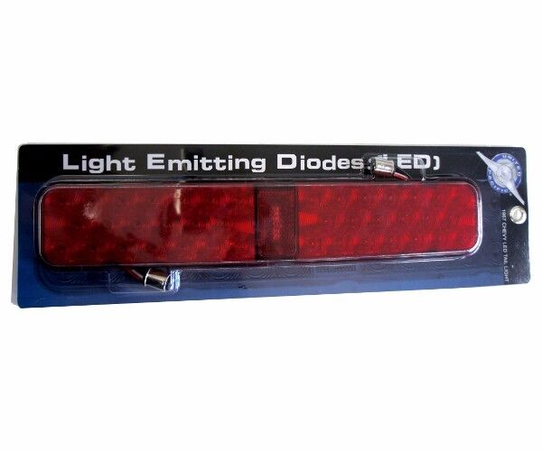 1967 67 Chevy Camaro Rally Sport Rear Tail Lamp Light - Red Lens / 40 LED Lights