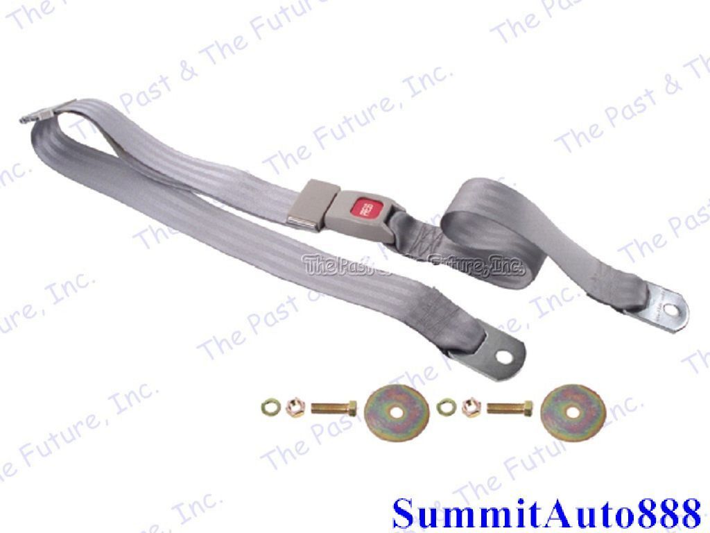 1947 - 1981 Universal 60" Seat Belt - Gray CASB4781-26