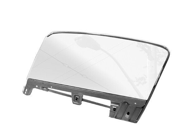 DOOR GLASS KIT LH 1967-68 MUSTANG / CLEAR GLASS W/FRAME
