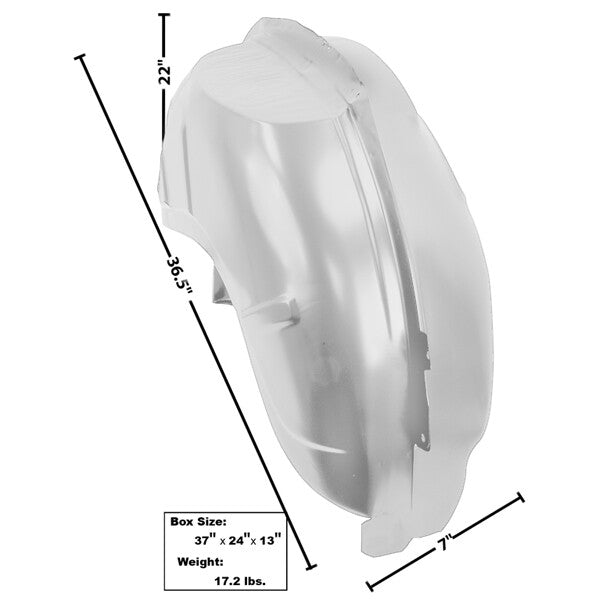 1965 1966 Mustang Wheelhouse Complete - Inner & Outer - Convertible - Left Side