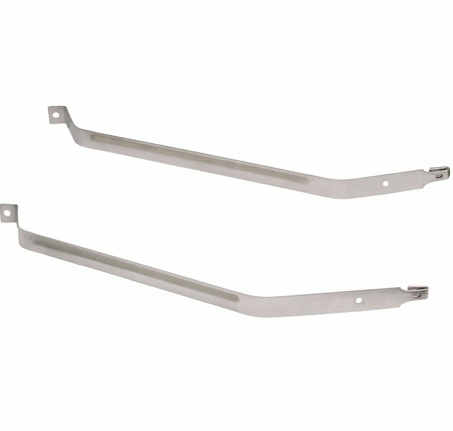 1968 1969 1970 1971 1972 Chevy Nova Fuel Gas Tank Straps (Stainless) - Pair 2pcs