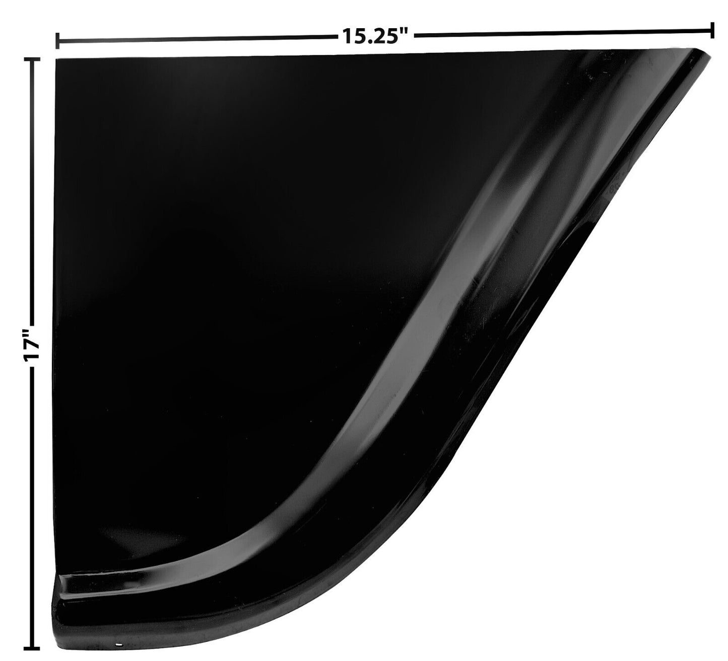 1958 1959 Chevy Pickup Truck Fender Patch Panel Rear Lower Right Side EDP Dii