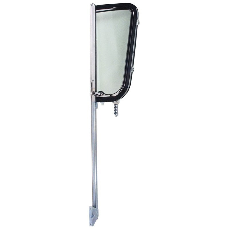 VENT WINDOWCHROME ASSEMBLY 1955-59 CHEVY TRUCK TINTED GLASS