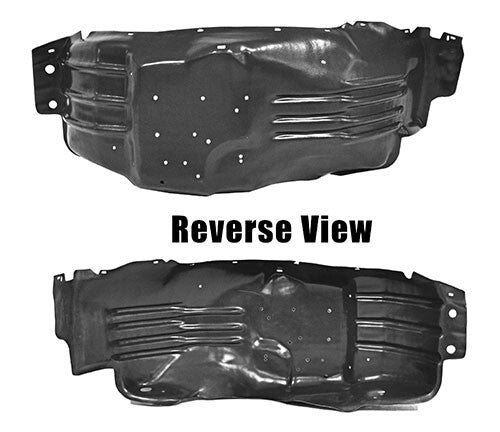 FRONT INNER FENDER RH 1987-98 FORD TRUCK (PLASTIC)