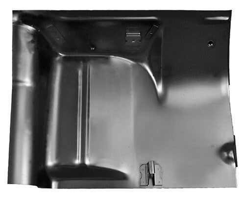 FLOOR REAR SEAT PANEL LH 1968-74 CHEVY NOVA W/SEAT BELT BRACKET