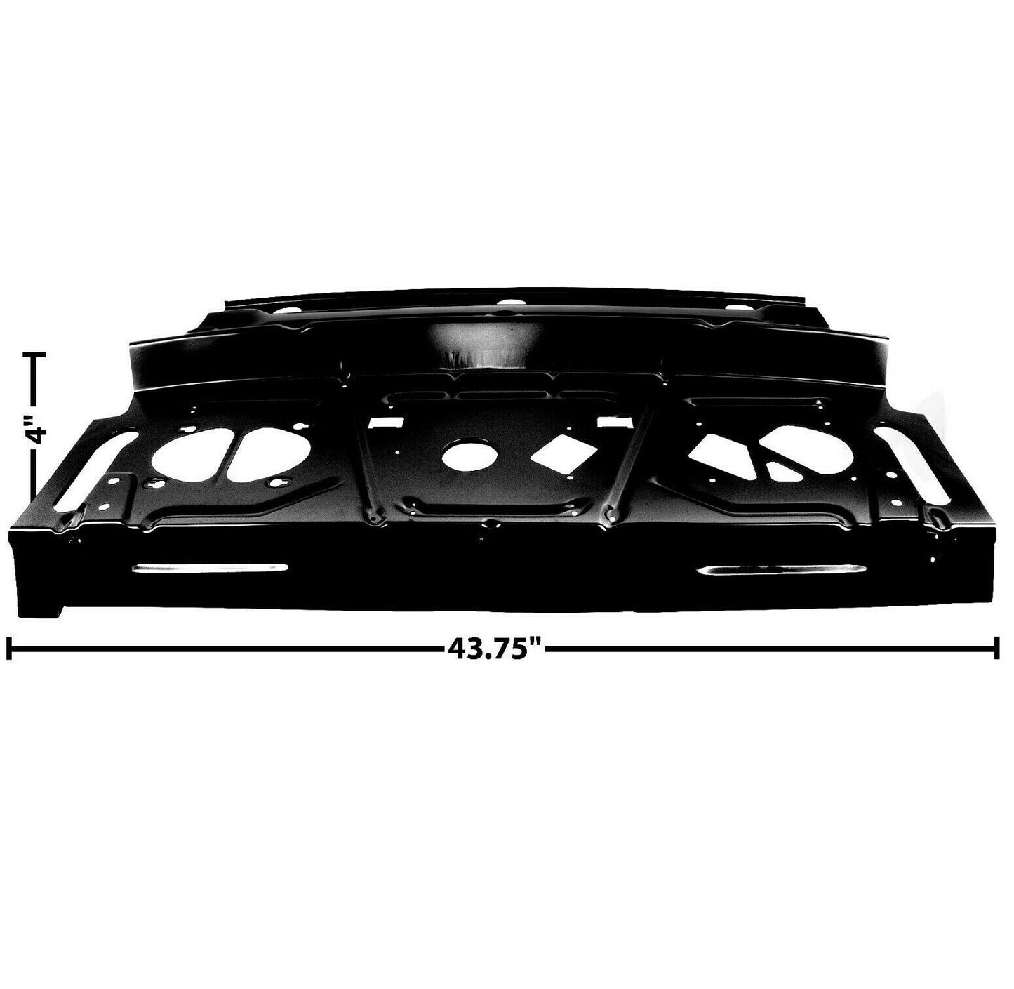 1967 68 69 Camaro Firebird Package Shelf Panel Kit with Reinforcements Coupe