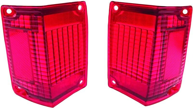 TAIL LAMP LENS PAIR 1970 EL CAMINO