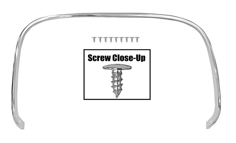 WHEEL OPENING MOLDING FROINT LH 1988-91 CHEVROLET TRUCK, BLAZER