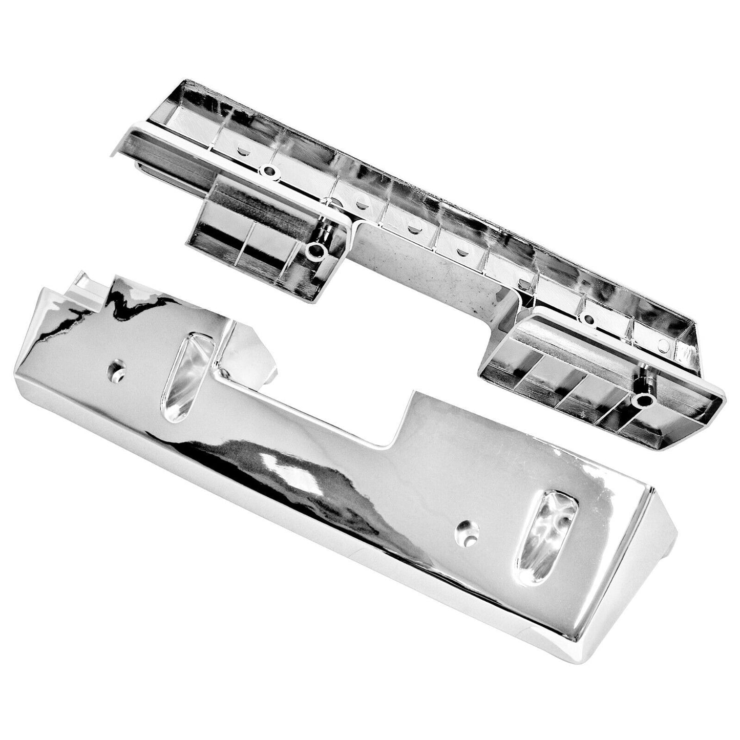 1965 1966 1967 Chevy Impala Arm Rest Bases Chrome Pair / 2 Pieces