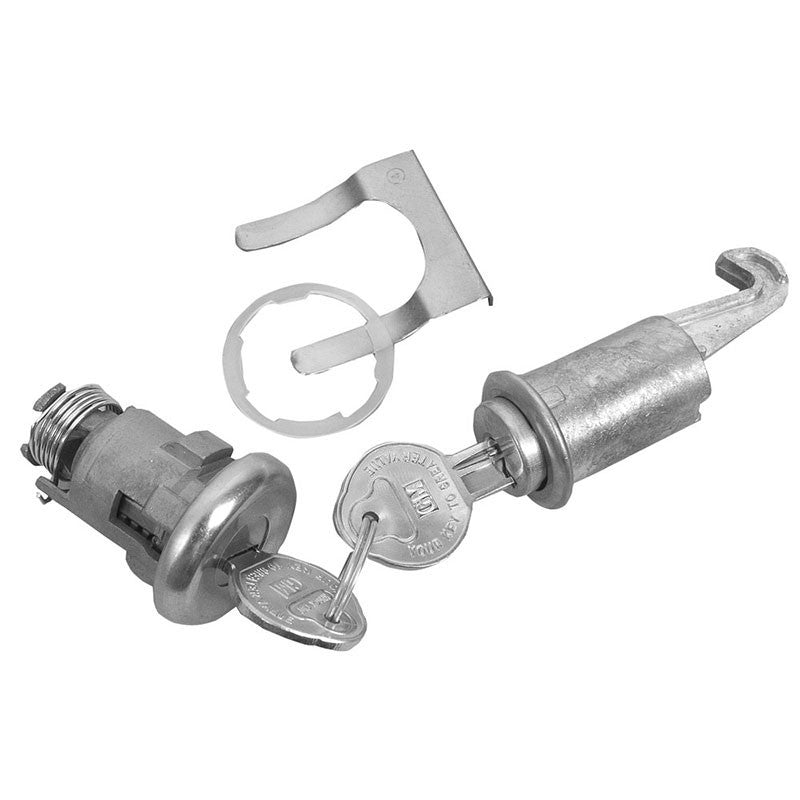 GLOVE BOX LOCKS & TRUNK LOCKS ORIGNAL (PEAR HEAD KEY) 1967 CHEVROLET MODELS