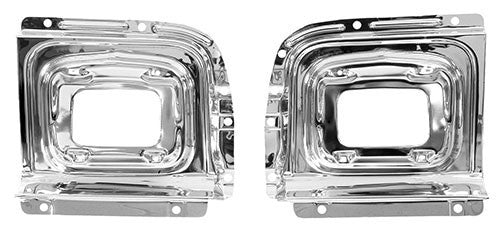 PARK LLAMP PANELS 1956 CHEVROLET FULL SIZE PAIR