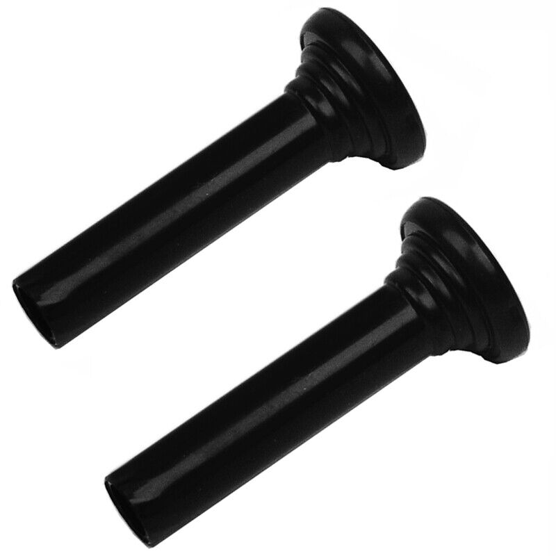 67 Camaro/Chevelle/El Camino/Firebird/GTO/Impala/Nova Door Lock Knob Black-Pair