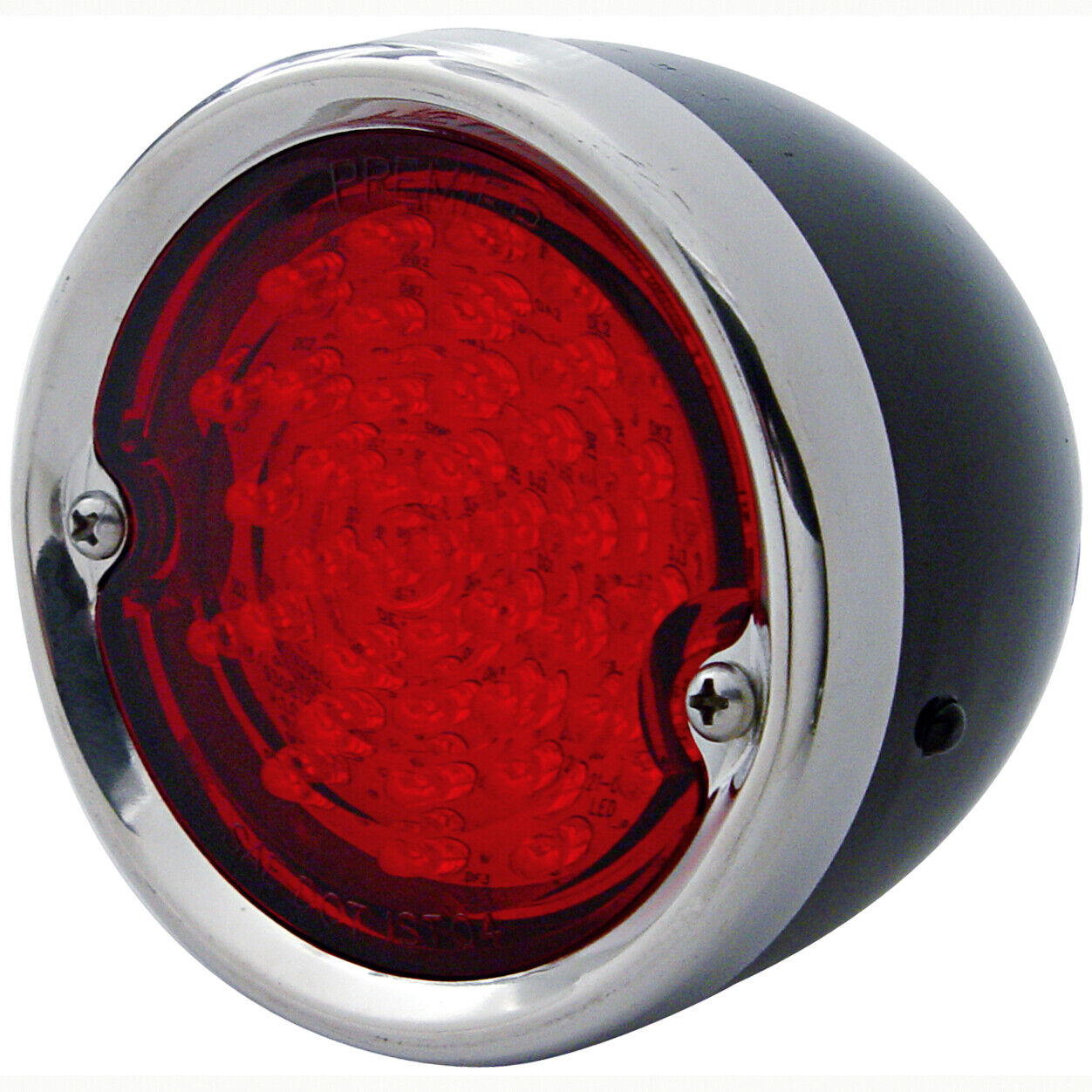 1954~1959 Chevy Pickup PU Truck Tail Lamp Light Black Housing Red Lens 41 LED