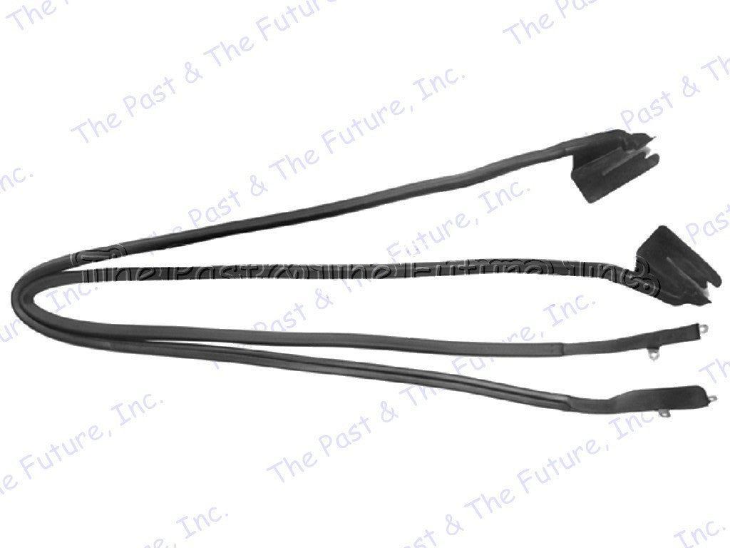 Door Seal Weather-strip - Pair / 2 PCS MSWE6970-1