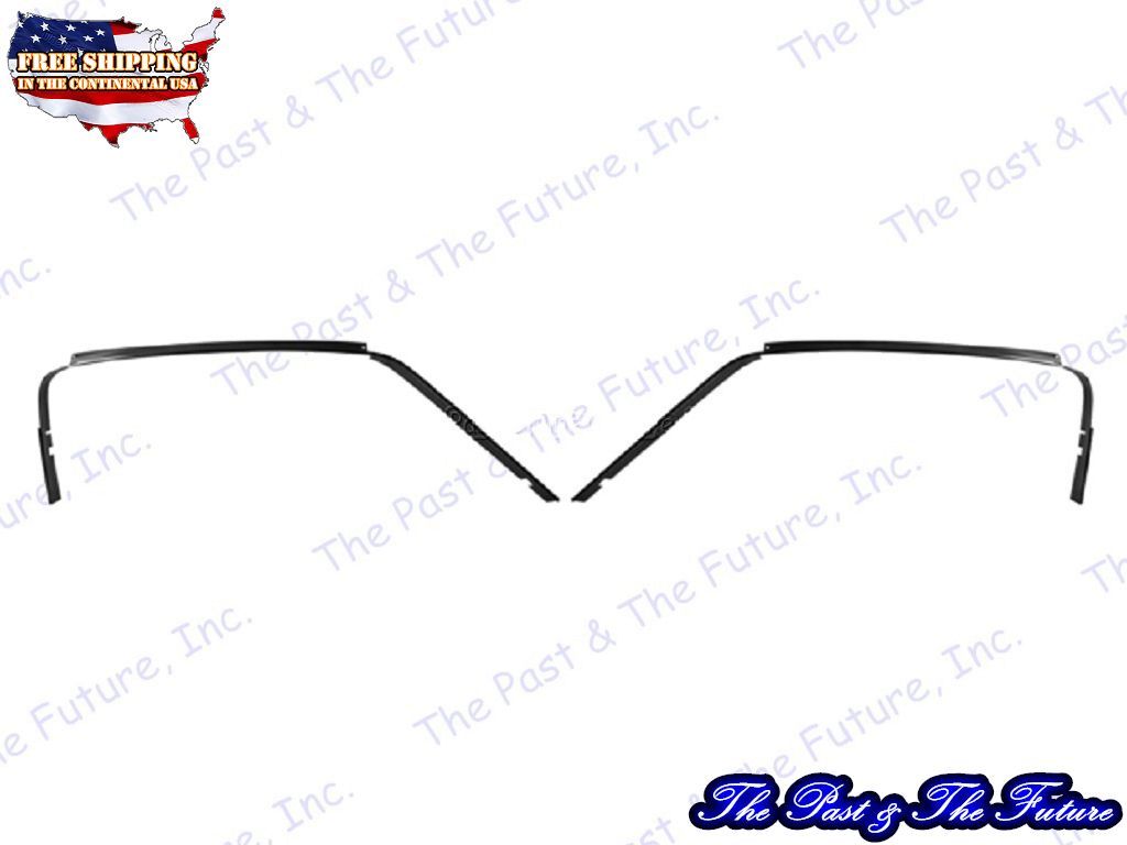 Roof Drip Rail - Fastback - Pair / 2 PCS - Weld Through Primer - MSRO6768-71