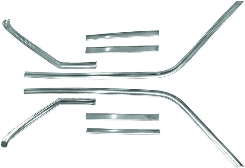 DOOR FRAME MOLDING SET 8 PCS 1968-72 NOVA