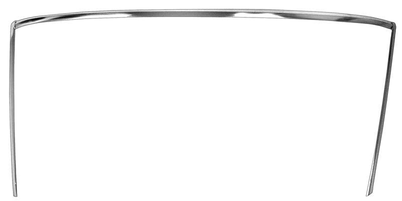 WINDSHIELD MOLDING SET 3 PCS 1968-72 CHEVELLE/EL CAMINO/GTO/MONTE CARLO