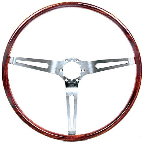 STEERING WHEEL (SIMULATED) WALNUT 1967-70 GM MODELS