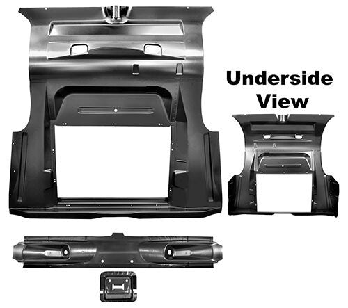 TRUNK FLOOR PAN COMPLETE 1964-65 FORD FALCON (THICKER STEEL)