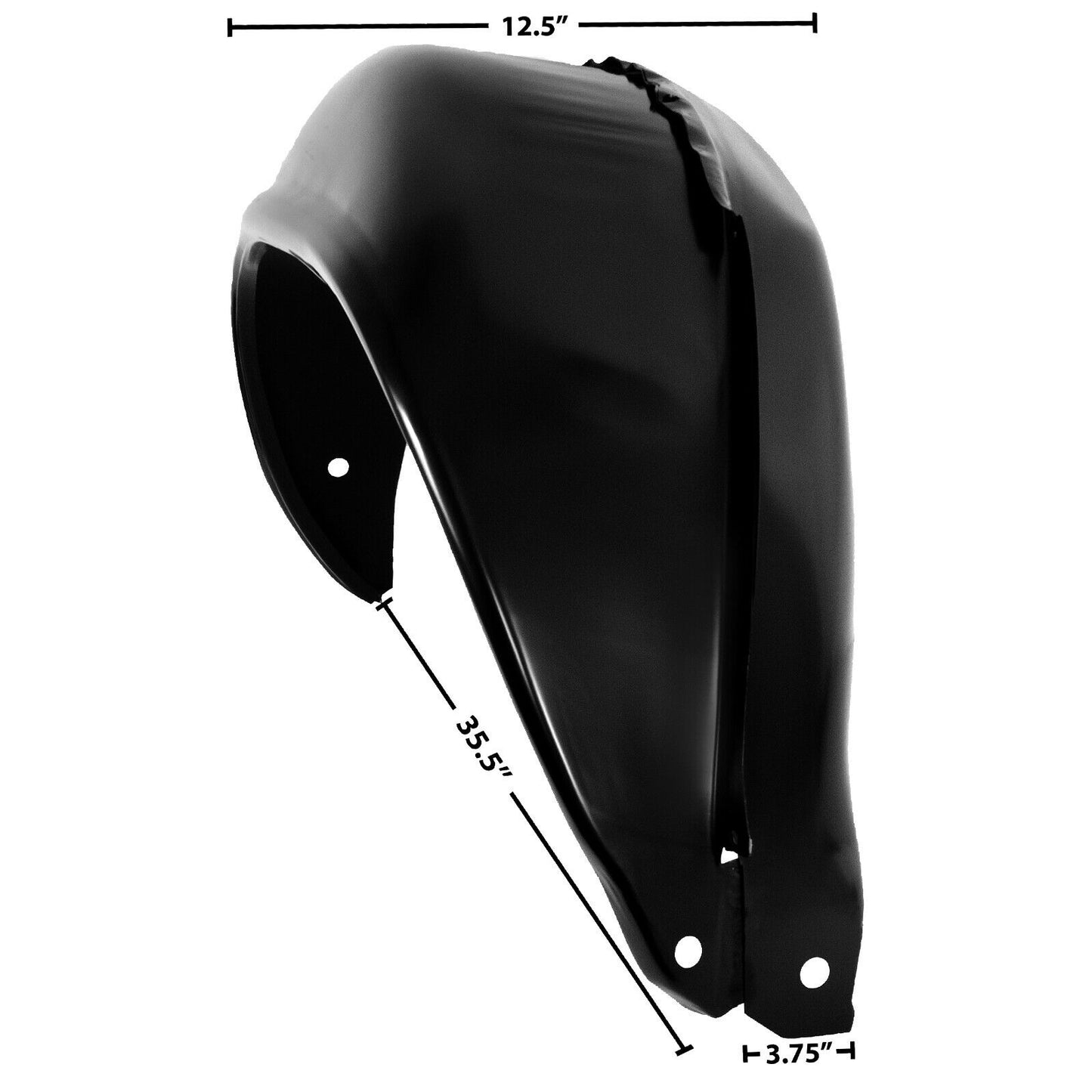 1969 Camaro Wheelhouse Inner & Outer Complete Right Side EDP Coated Steel Dii