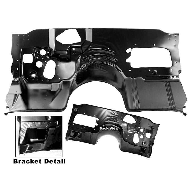 FIREWALL W/HEATER 1970-1973 CHEVROLET CAMARO