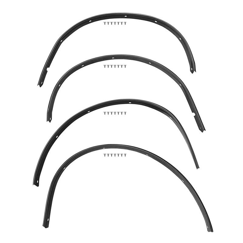 WHEEL OPENING MOLDING 1981-87 BUICK REGAL BLACK 4 PCS SET