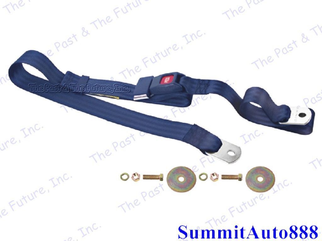 1947 - 1981 Universal 74" Seat Belt - Navy Blue CASB4781-31
