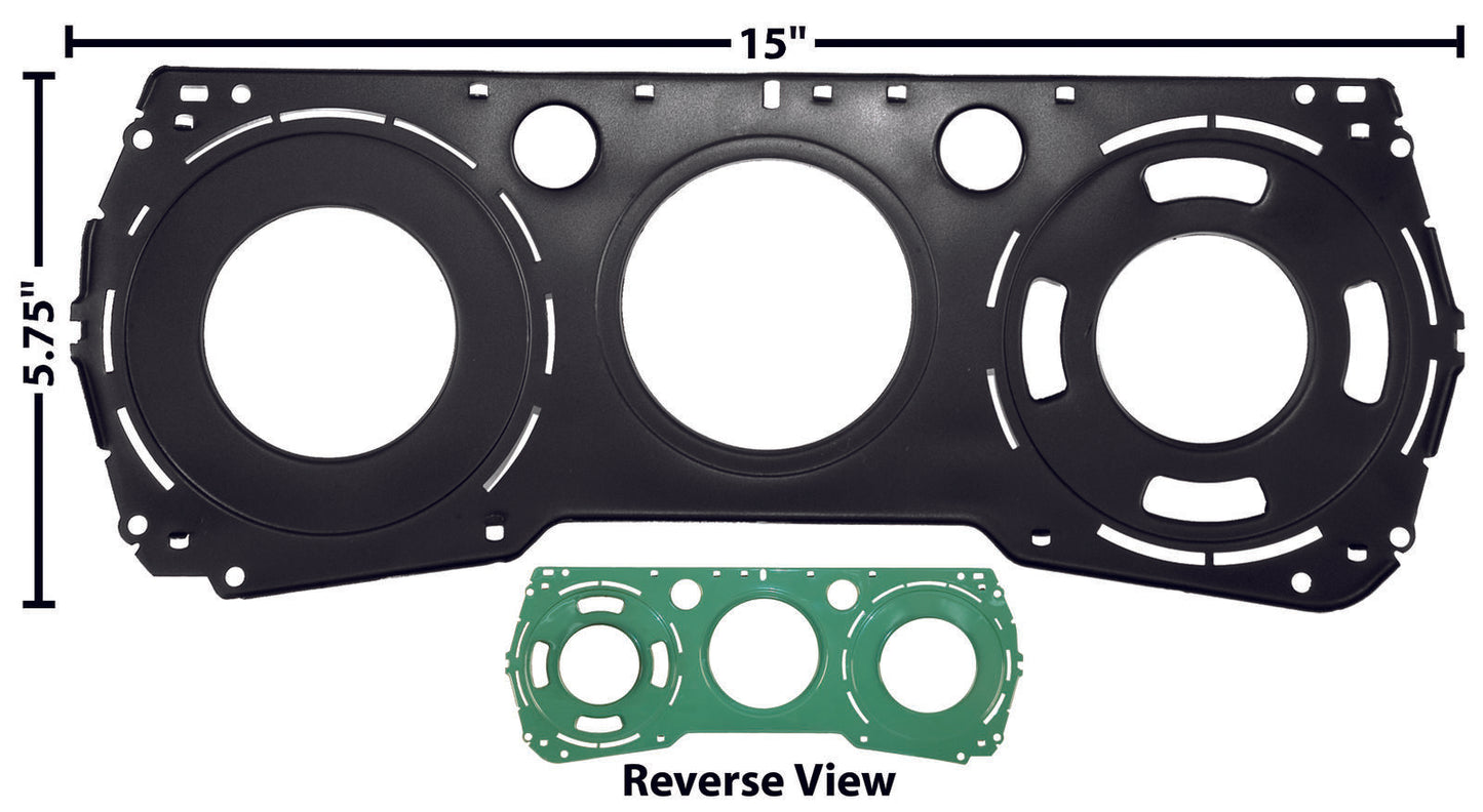 1964 1965 Chevrolet Chevy Chevelle El Camino Dash Gauge Plate Dynacorn