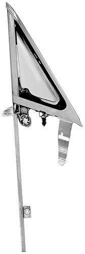 VENT WINDOW FRAME COMPLETE LH 1965-66 MUSTANG