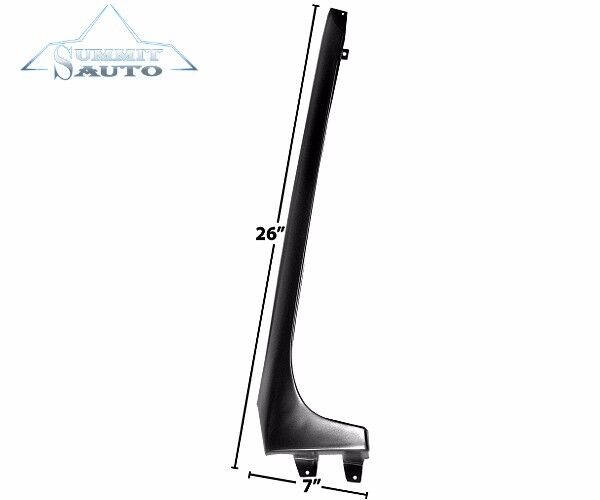 1966~1967 Chevelle Windshield Pillar Wrap (wraps windowshield post) Right Side