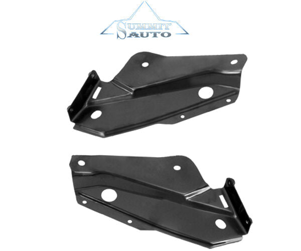 1967 1968 1969 Pontiac Firebird Radiator Support Gusset Brackets Pair / 2 Pieces
