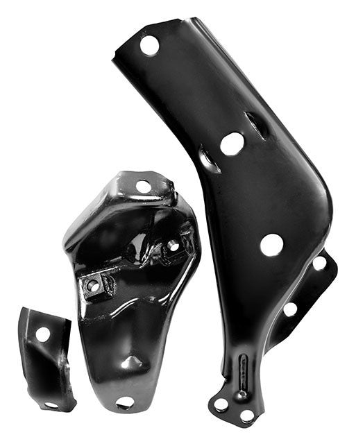 FRONT BUMPER BRACKETS RH PASSENGER SIDE 1964 CHEVROLET IMPALA 3PCS