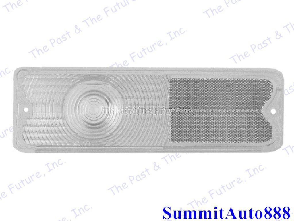 Chevy Pickup PU Truck Tail Lamp Light Lens Len - Fleetside / Clear CPTL6772-6