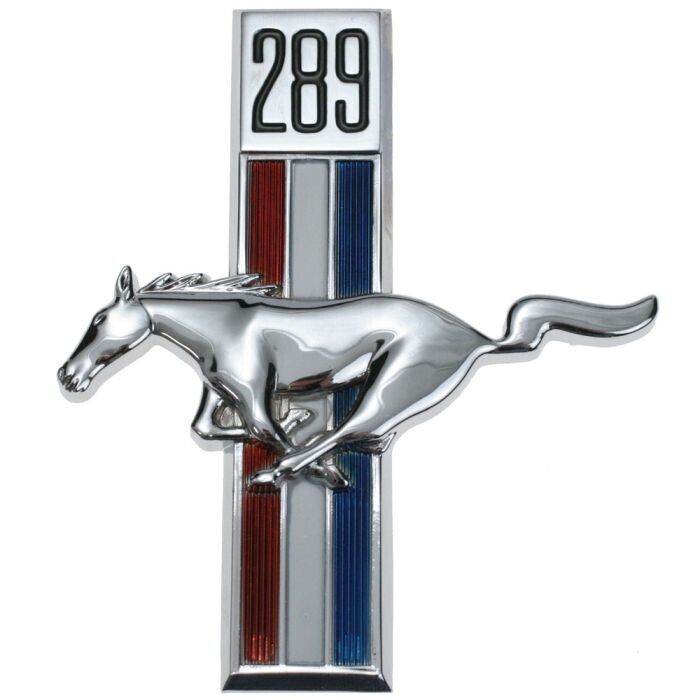 EMBLEM RUNNING HORSE 289 LH 67-68 MUSTANG