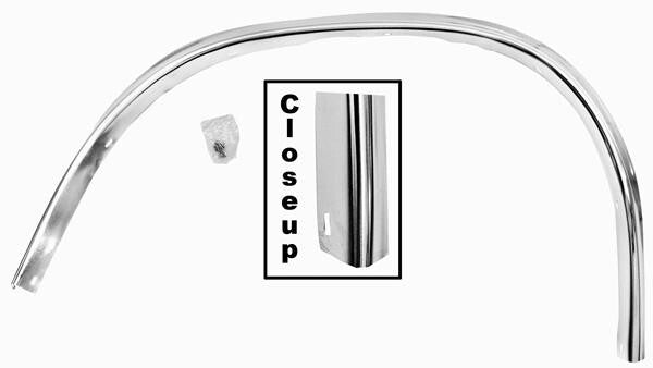 WHEEL OPENING MOLDING REAR RH 1978-83CHEVELLE