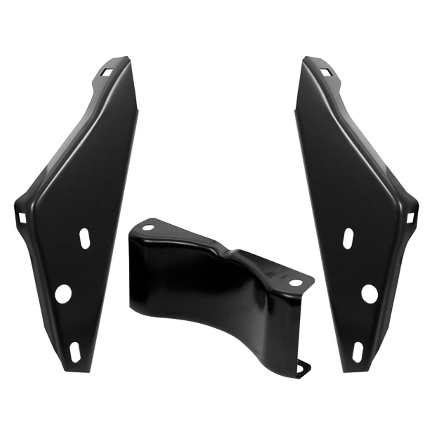 1966 Pontiac GTO Rear Bumper Brackets Support 3 Pieces Set